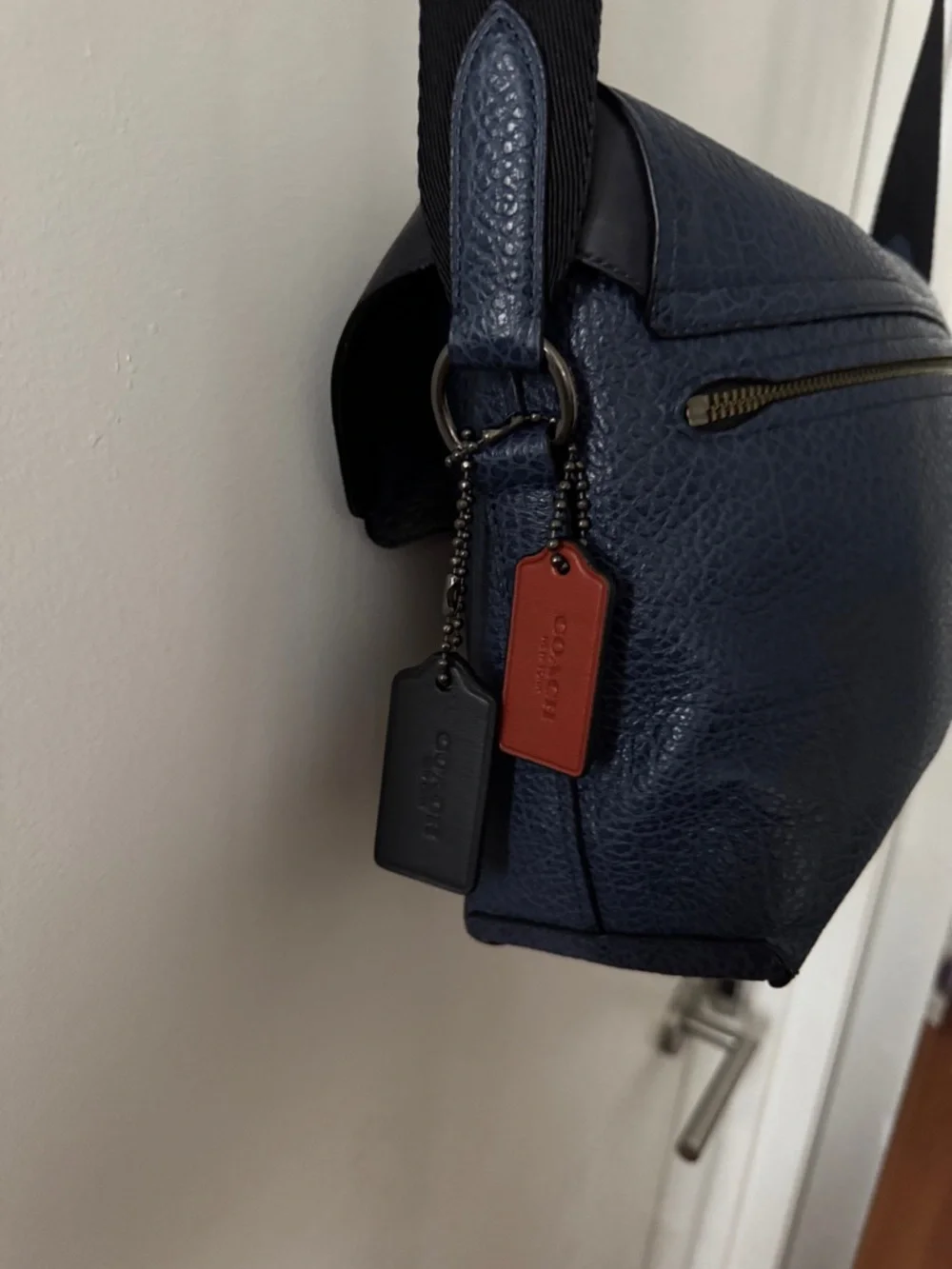 COACH MANHATTAN BIKE BAG MESSENGER BAG
